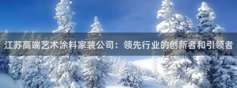 和记港口：江苏高端艺术涂料家装公司：领先行业的创新者和引领者