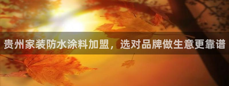 上海和记餐饮：贵州家装防水涂料加盟，选对品牌做生意更靠谱