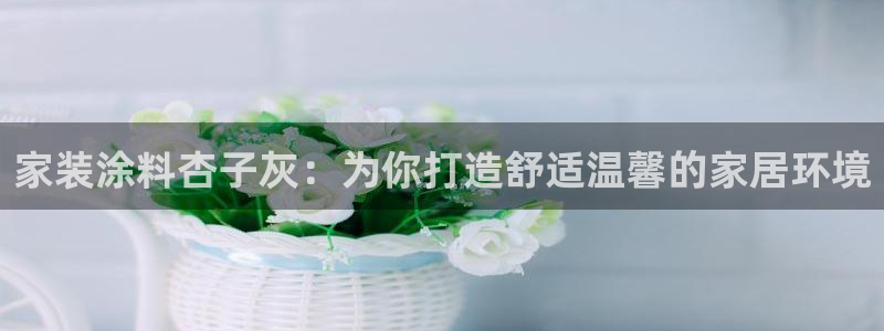 和记ag旗舰：家装涂料杏子灰：为你打造舒适温馨的家居环境