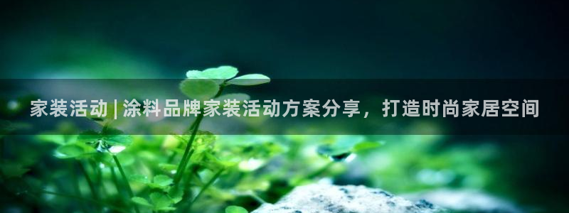 和记 官网：家装活动 | 涂料品牌家装活动方案分享，打造时尚家居空间
