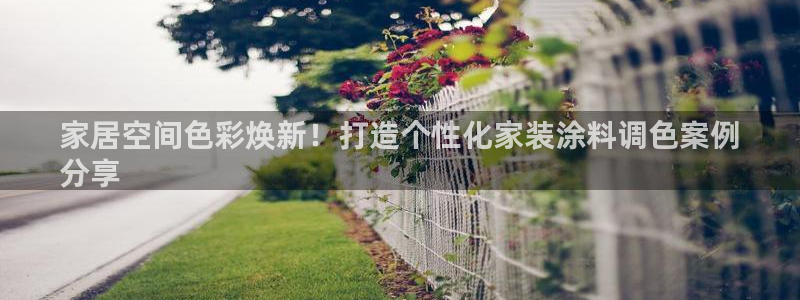 和记官网登录：家居空间色彩焕新！打造个性化家装涂料调色案例
分享