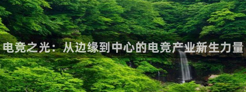 南宫电竞注册：电竞之光：从边缘到中心的电竞产业新生力量