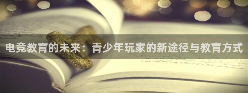 南宫电竞app：电竞教育的未来：青少年玩家的新途径与教育方式