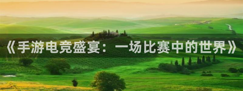 南宫电竞：《手游电竞盛宴：一场比赛中的世界》