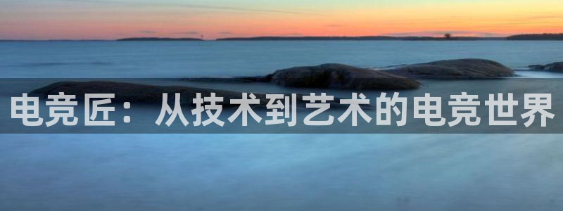 南宫电竞平台：电竞匠：从技术到艺术的电竞世界